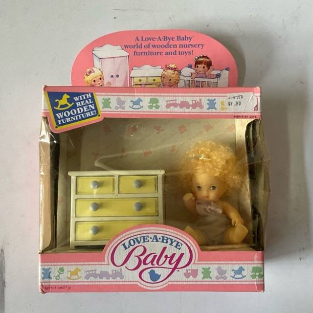 Love A Bye Baby Vintage Doll With Furniture...