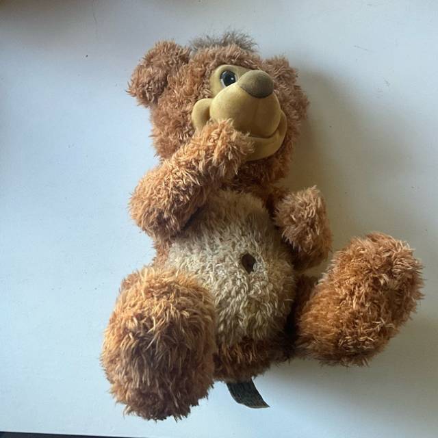 Tomy Big Babblin Bear Sings Teddy Bears Picn...