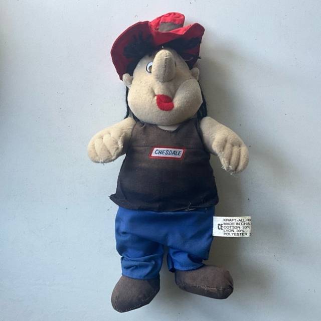 CHESDALE KRAFT soft toy (DALE) 1980s RARE