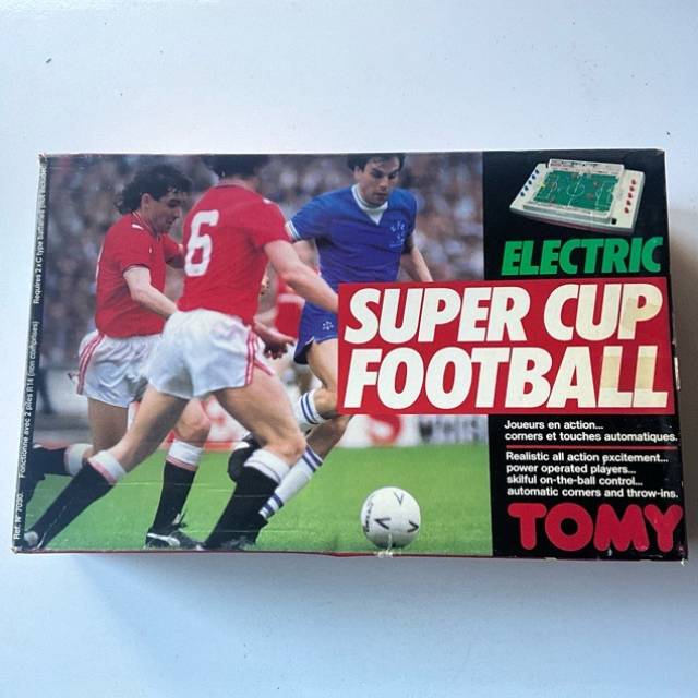 TOMY ELECTRIC SUPER CUP FOOTBALL No 7030 198...