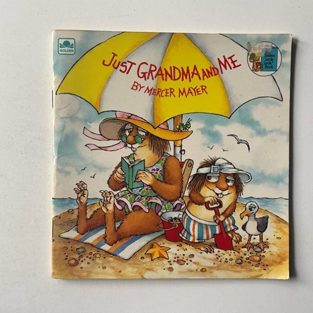 Golden Book -JUST GRANDMA AND ME 1983