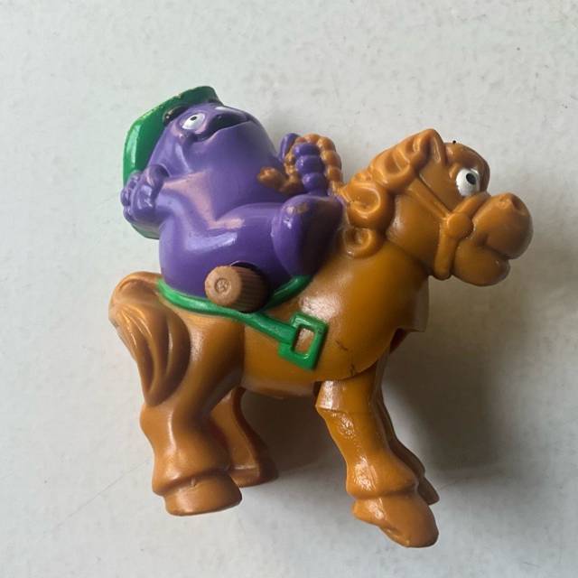 McDonalds McRODEO GRIMACE Figure- Wind Up 1995