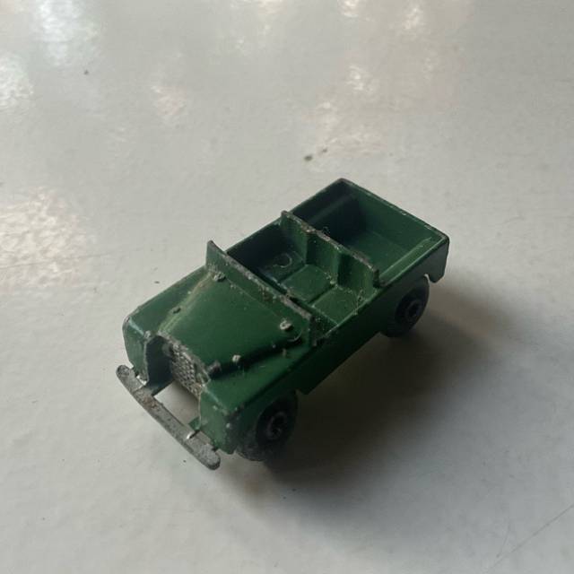 MB Lesney Jeep Green 1960s