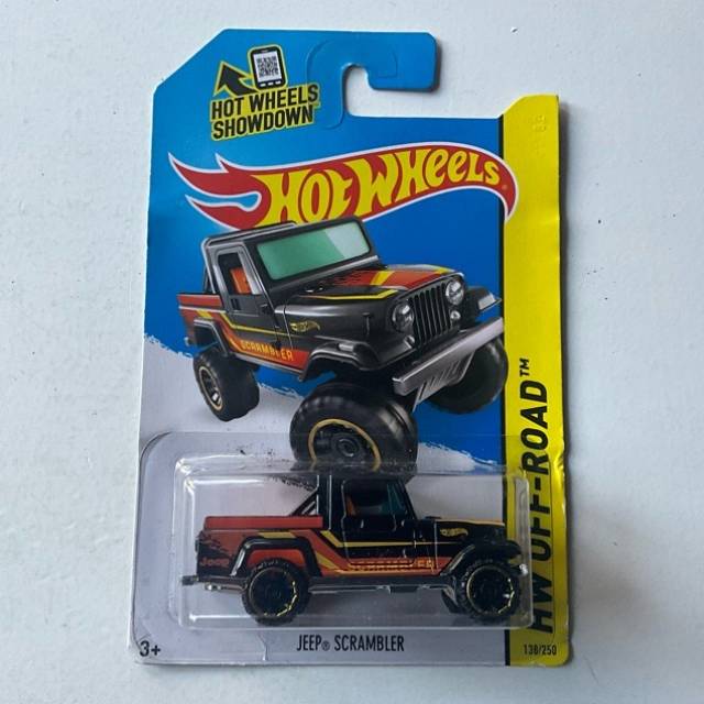 HW JEEP SCRAMBLER Black HW OFF-ROAD No 138