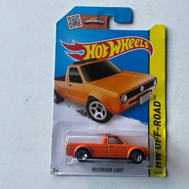 HW VOLKSWAGEN CADDY Orange HW OFF-ROAD No 124