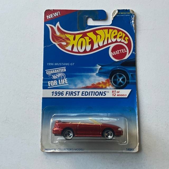 HW 1996 MUSTANG GT Convertible Red FIRST EDI...