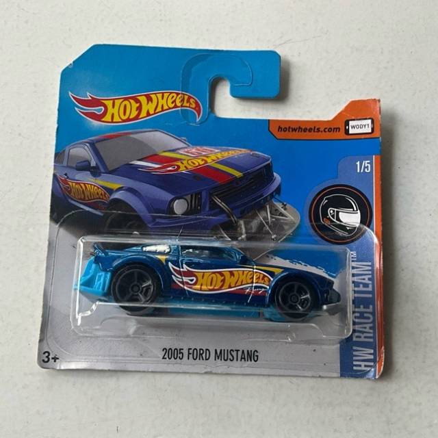 HW 2005 FORD MUSTANG Blue HW RACE TEAM No 280
