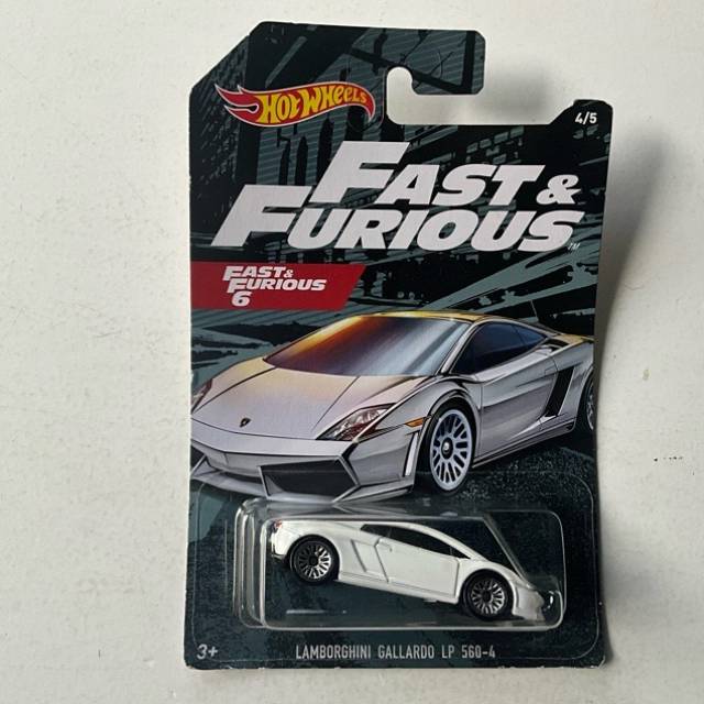 HW LAMBORGHINI GALLARDO LP 560-4 White FAST...