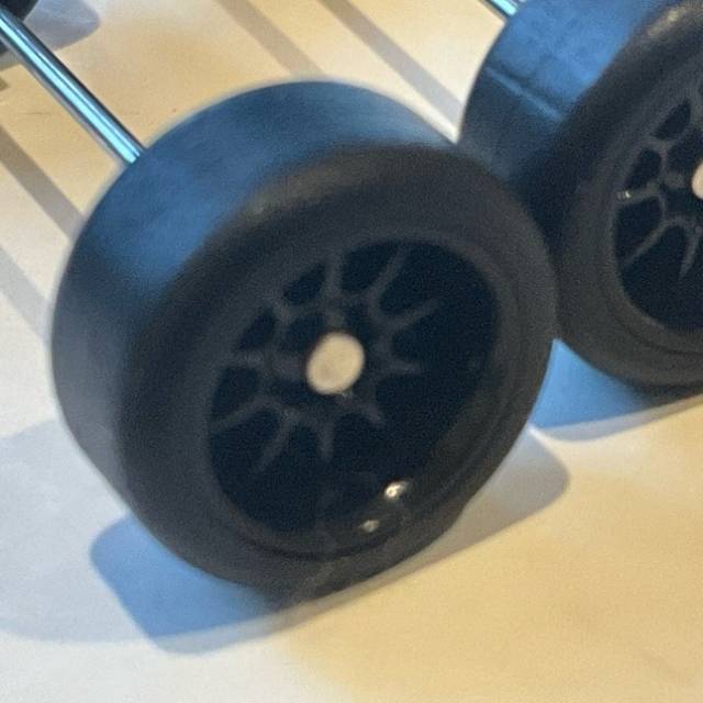 Custom Tyres Axle Set (Black 10 Spoke)