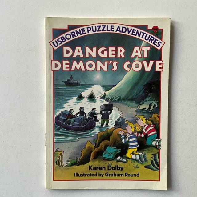 USBORNE PUZZLE ADVENTURES DANGER AT DEMON”...