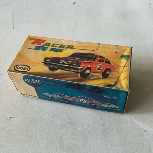TIN TOY RED CHINA car RACER MS 885 (PAM)