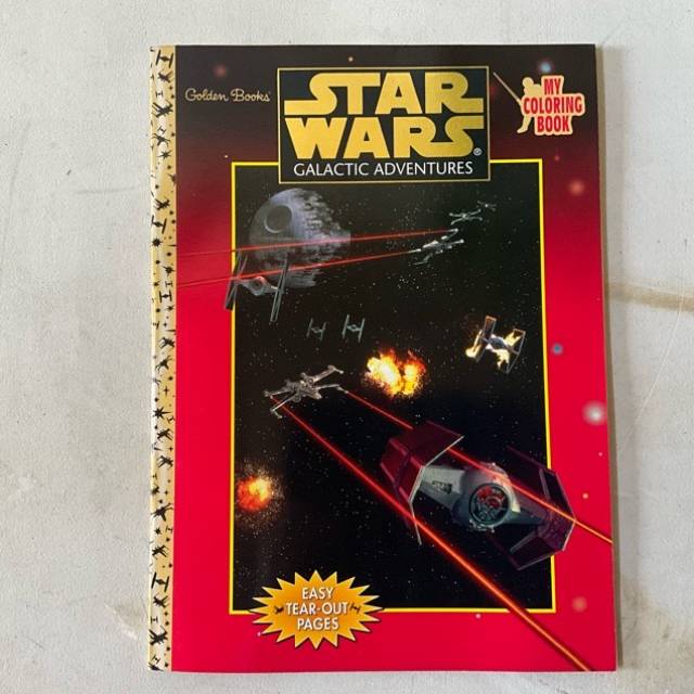 Golden Book STAR WARS GALACTIC ADVENTURES -...
