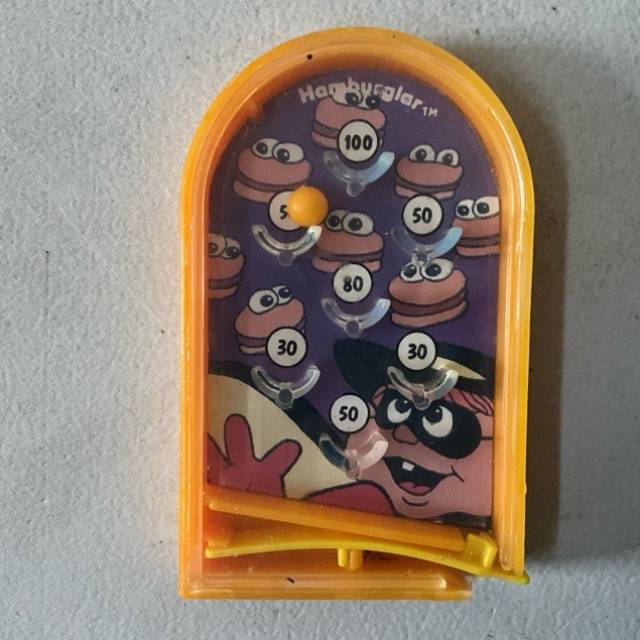 McDonald’s Hand Held Pin Ball Game 1990