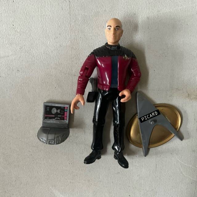 90s Playmates- Star Trek Jean Luc Picard act...
