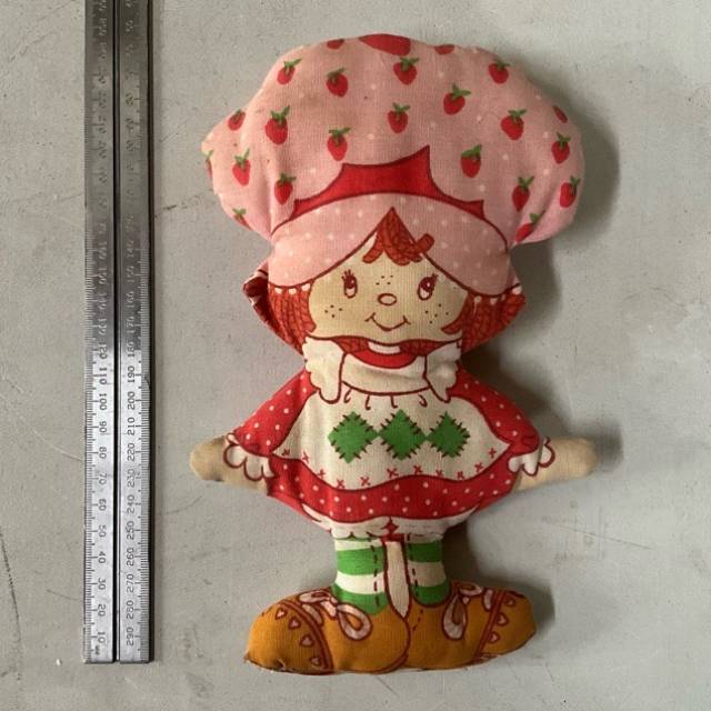 Stuffed Strawberry Shortcake Cut Sew Panel P...
