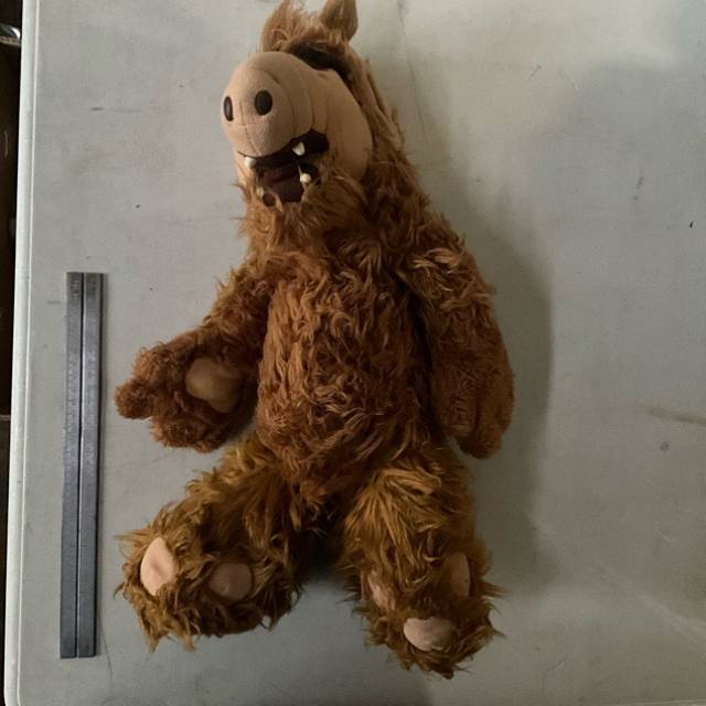 1986 ALF Plush Doll Coleco Alien Productions...