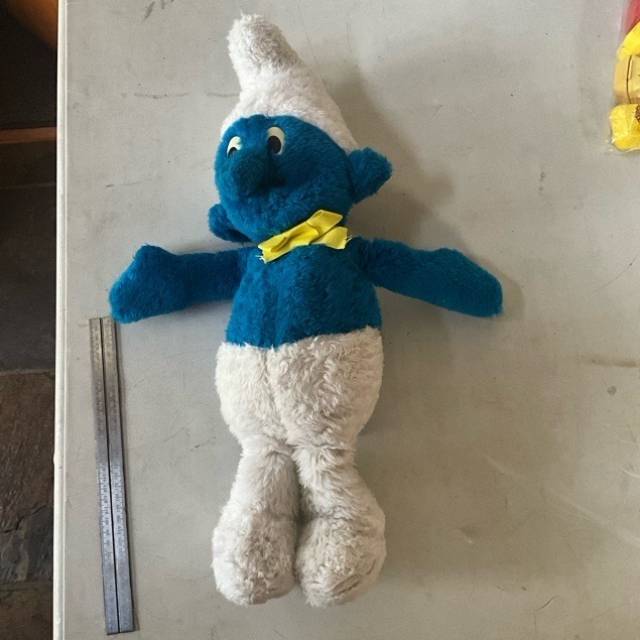 SMURF (Yellow Bow Tie) 55cm Height (PAM)