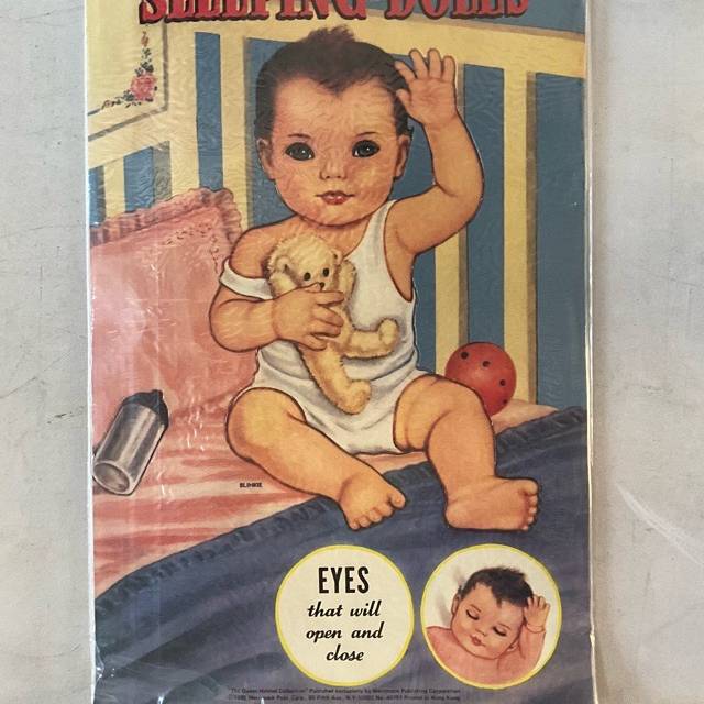 Sleeping Dolls Paper Doll Queen Holden Eyes...