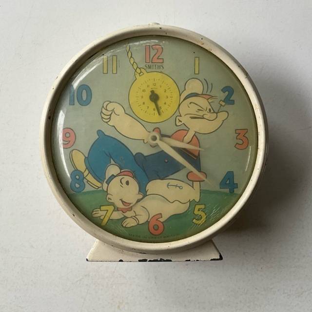 Smiths Popeye Alarm Clock 1967 (PAM)