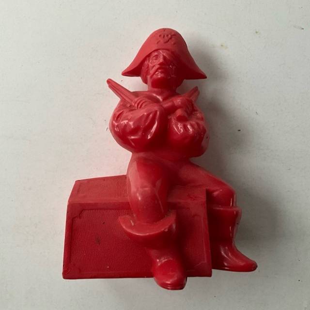 Pirate Plastic Red Money Box (RARE) 1960s (P...