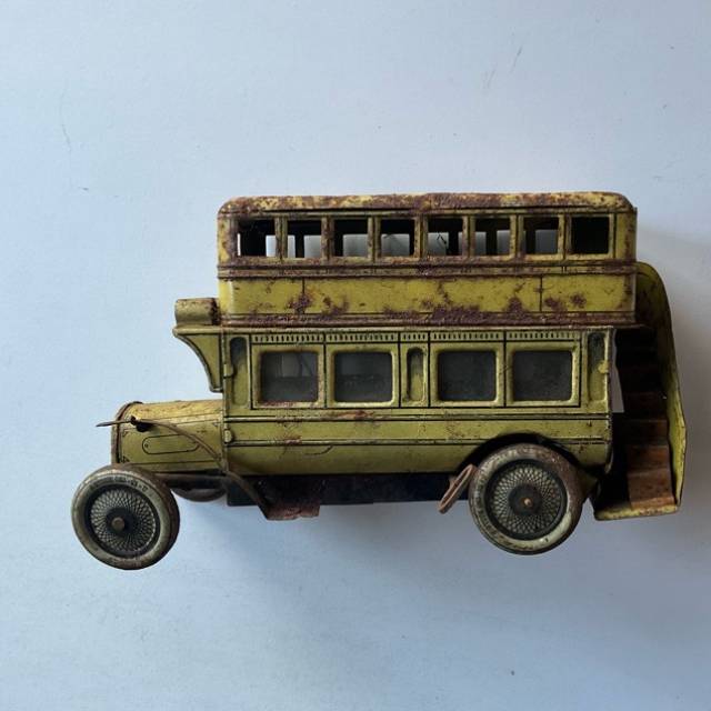 Rare 1930s SG Gunthermann Tin Wind-up Double...