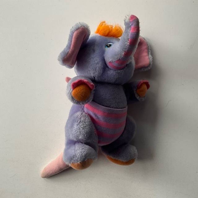 1984 Wuzzles Hasbro Softies Eleroo Elephant...