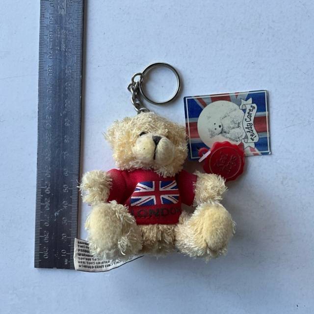 Keel Toys (Teddy Cares) LONDON Key Bear (SAN)
