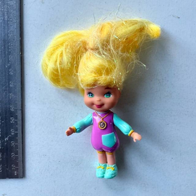 1993 MATTEL LIL LIL SECRETS MINI DOLL YELLOW...