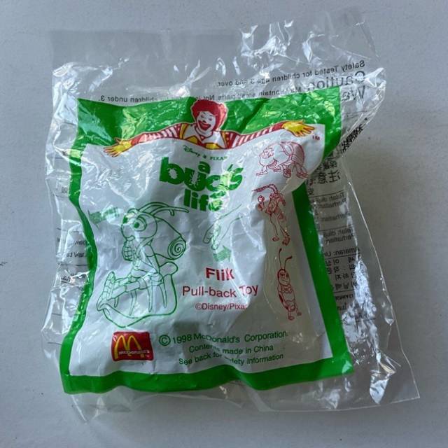 McDonald’s A bugs Life (Flik) 1998