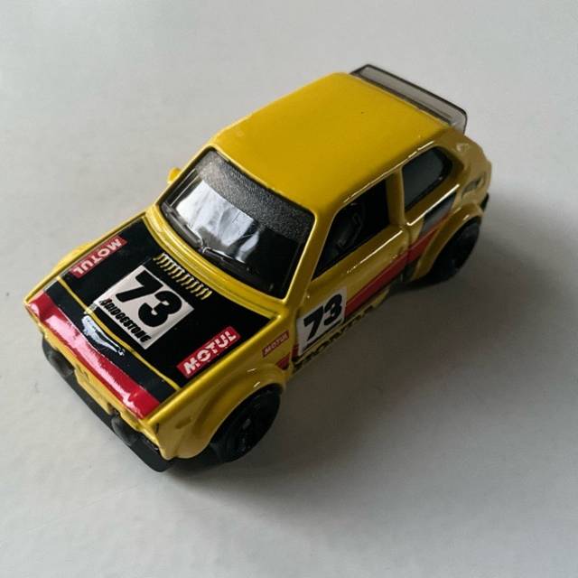 HL ‘73 Honda Civic Custom Yellow (73) HKG4...
