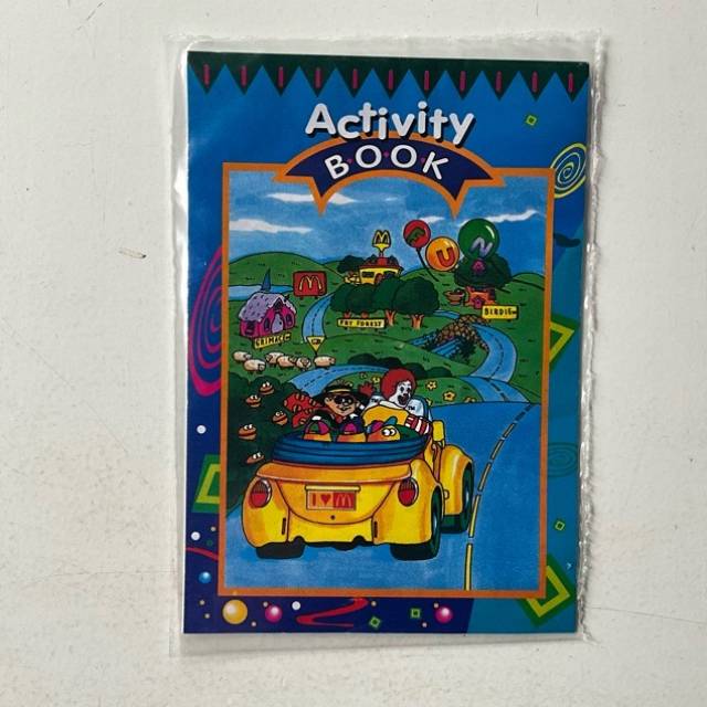 McDonald’s Activity Book 1997