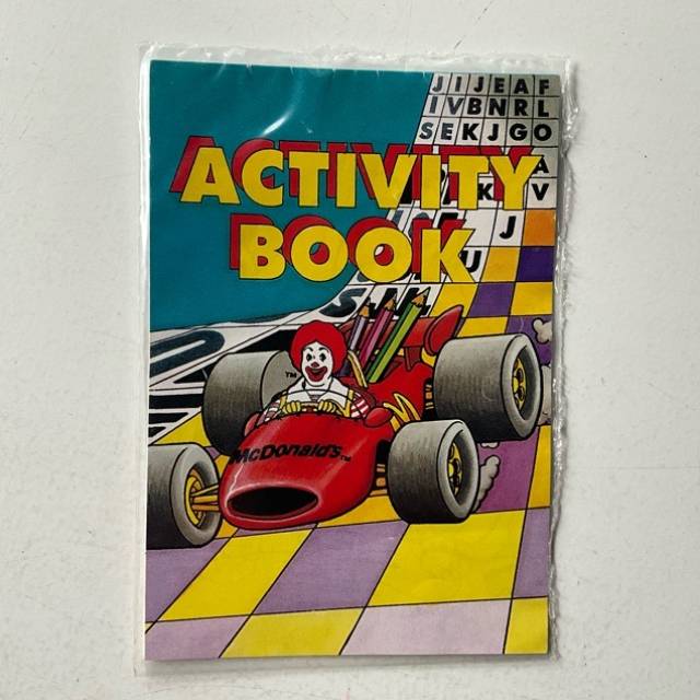 McDonald’s ACTIVITY BOOK 1995