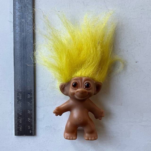Troll UNEEDA - Yellow Hair - Naked (11cm Hei...