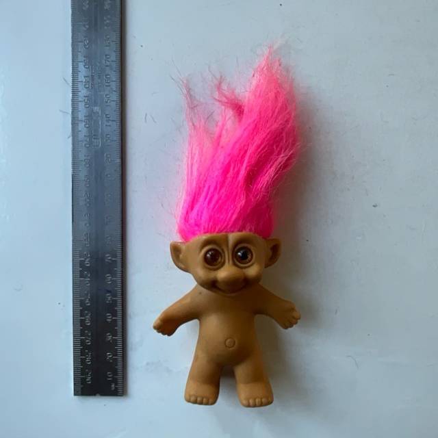 Troll 1980’s - Pink Hair - Naked (11cm Hei...