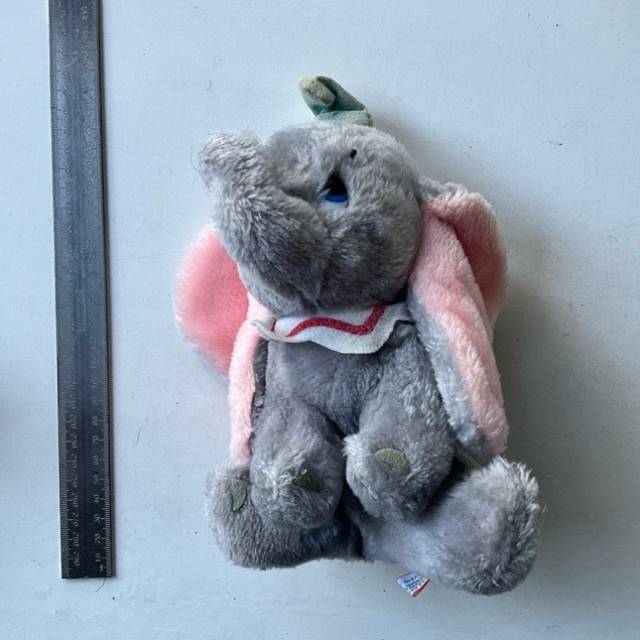 Dumbo (Disney) 1980s Soft Toy (20cm Height)