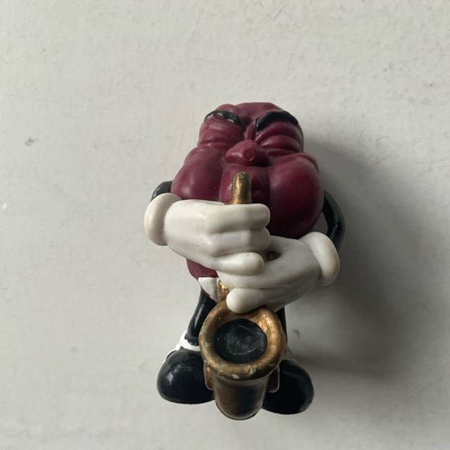 California Raisins Vintage 1987 PVC Saxophon...