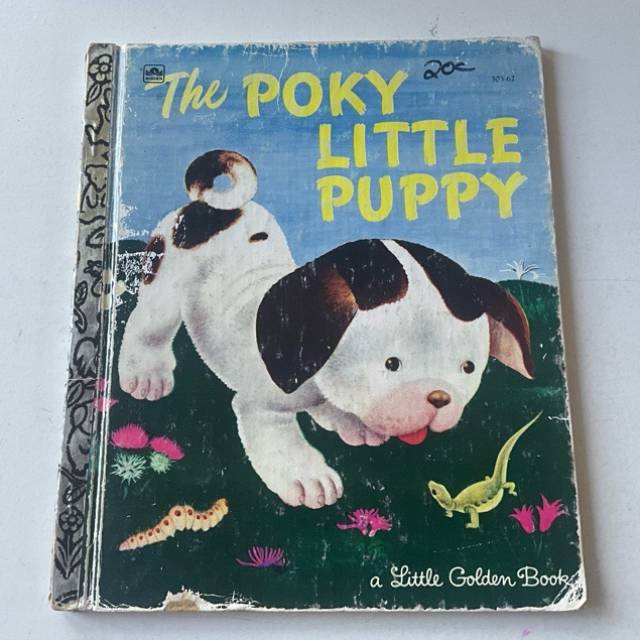 Golden Book - The POKY LITTLE PUPPY 303-62 1...