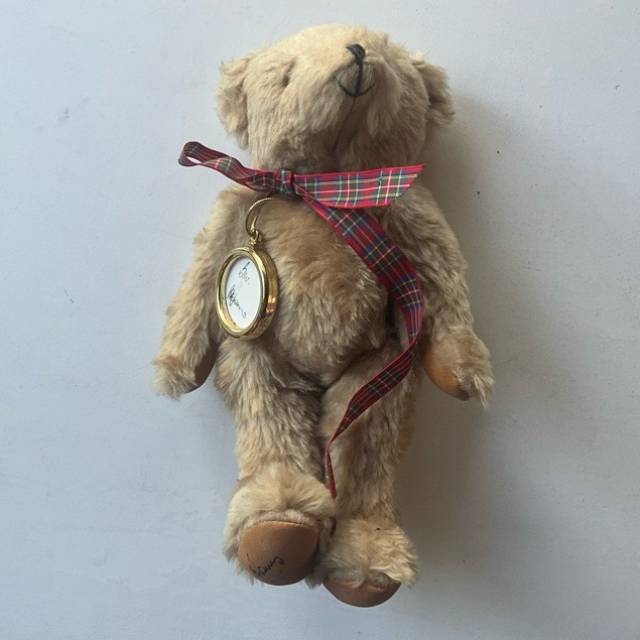Teddy Bear - Hand Made (25cm Height) NZ Artist