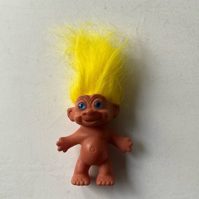 Troll Doll With Blue Eyes- (19cm Height) Mad...