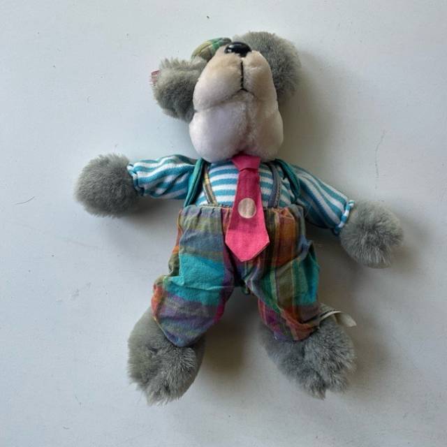 1992 Commonwealth Toys - Mouse Plush Plaid T...