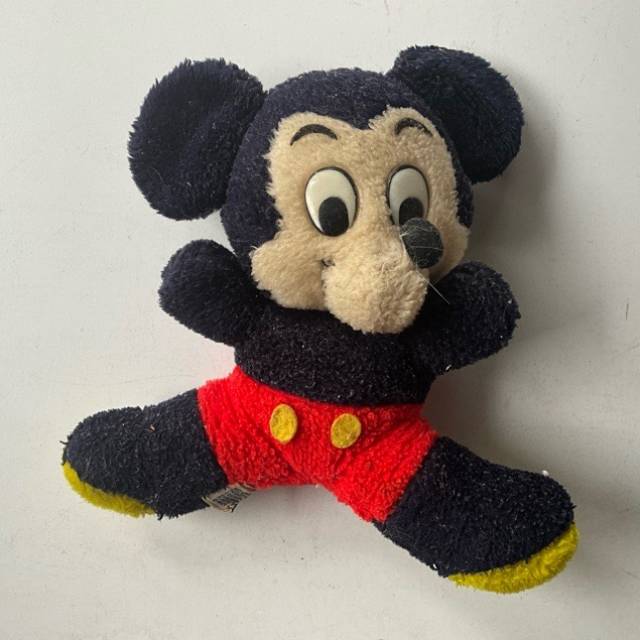 Mickey Mouse Plush Small Firm - Taiwan 1970s...