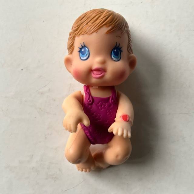 Kenner 94 Mini Plastic Baby Doll Jointed (Br...