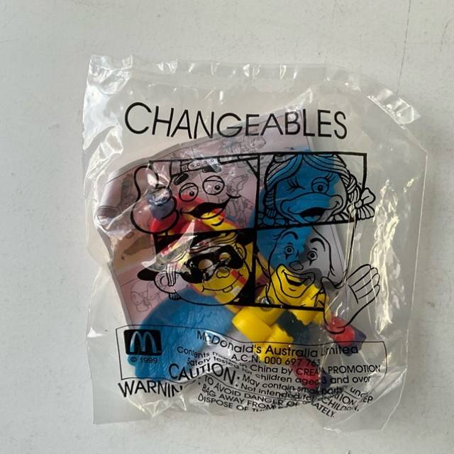 McDonald’s - CHANGEABLES 1999 - Ronald