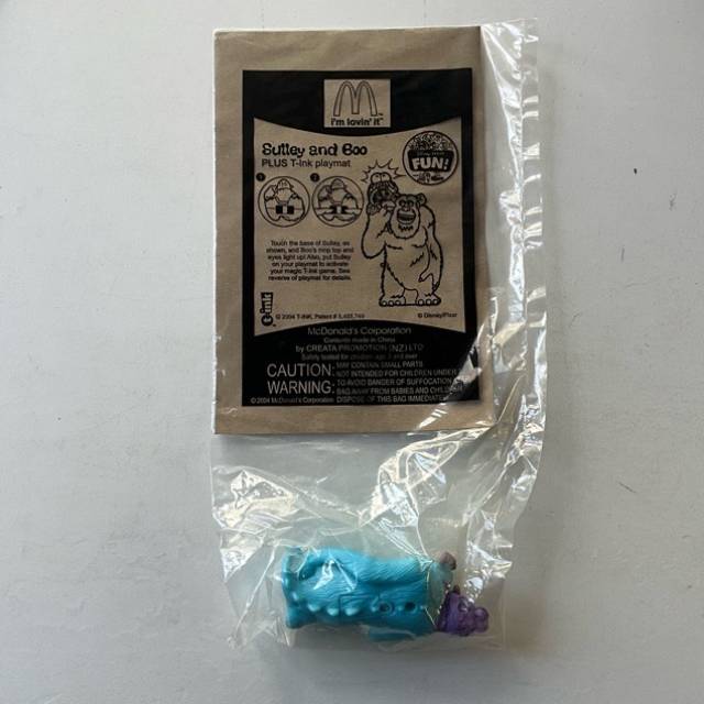 McDonald’s - Sulley and Boo PLUS T-INK PLA...