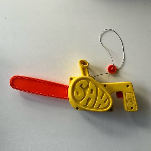1972 Mattel Preschool Tuff Stuff Play Saw -...