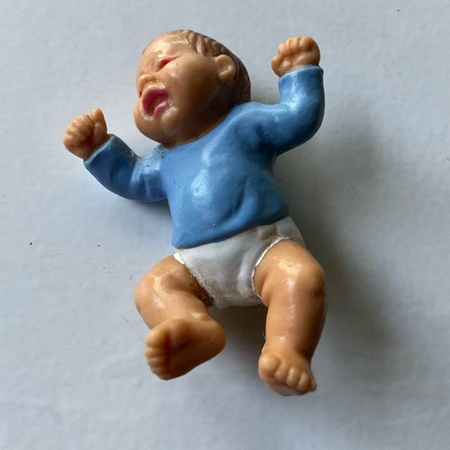 1988 BULLY BABY - Blue Top - White Nappy MAD...