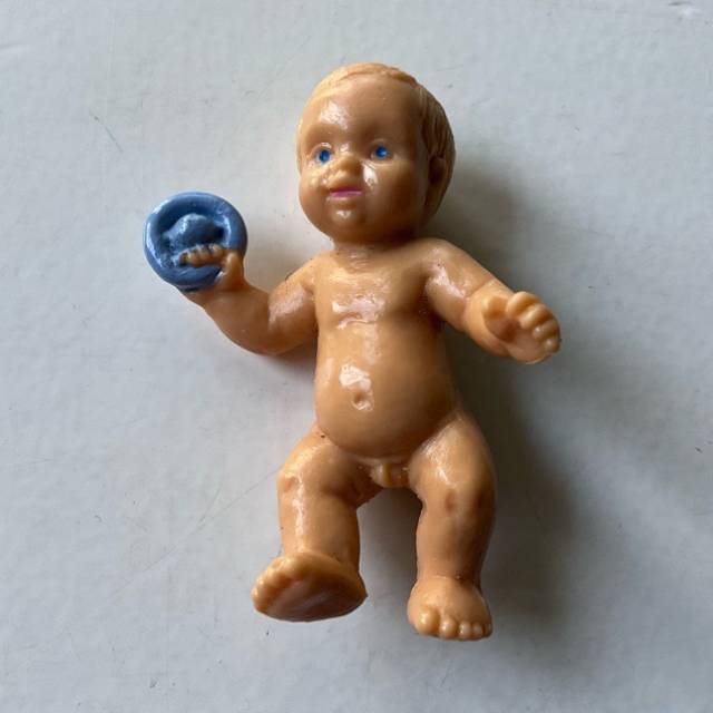 1988 BULLY BABY - Blonde Hair with Blue Ratt...