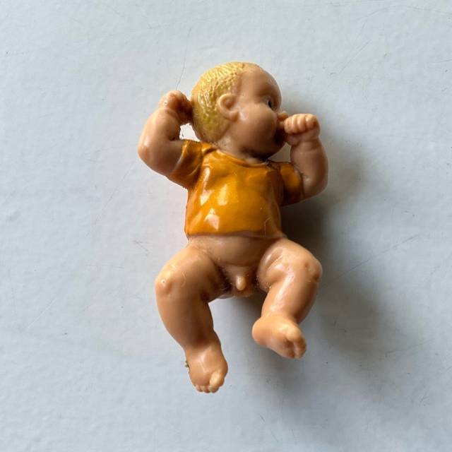 1987 BULLY BABY - Blonde Hair with Orange T...