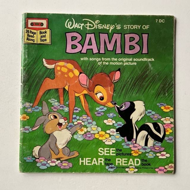 BAMBI - Disney Book 1970s