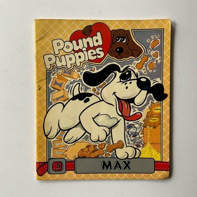 Pound Puppies - MAX (3) 1987